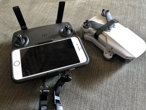 mavic mini ala titolare clip dji drone 3d print model - Mito3D