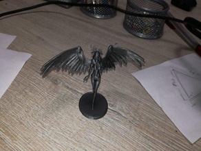 angel standee 3d print model - Mito3D