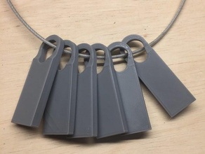 death stranding q-pid necklace hideo kojima 3d print model - Mito3D