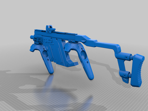 kriss body htc vive carbine gun upday11 3d print model - Mito3D