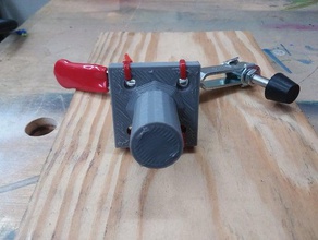 la bascule de serrage chien banc maintenez-la enfoncée 3d print model - Mito3D