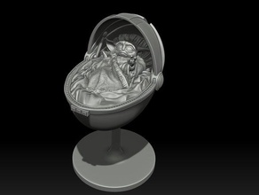 baby yoda crib babyyoda starwars star wars 3d print model - Mito3D