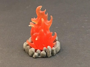 incêndios 28mm miniaturas jogos 3d print model - Mito3D