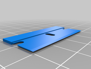 razor blade model 3d print model - Mito3D