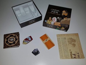 inserir principal du roi - mão do rei boardgame bandeja 3d print model - Mito3D