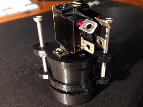botão físico velho maquinista de estilo arcade o interruptor 3d print model - Mito3D