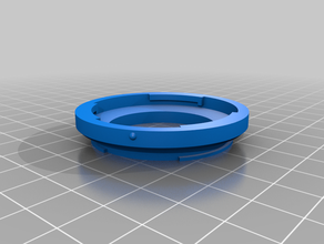 il mio personalizzato fuji x-mount tubo di prolunga su misura 3d print model - Mito3D