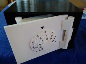 cassetta di sicurezza piggybank sejf skarbonka salvadanaio 3d print model - Mito3D