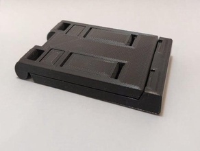 katlanır telefon tutucu şarj dok standı uygun katlanabilir nintendo geçin baskı bir arada yerinde yer 3d print model - Mito3D