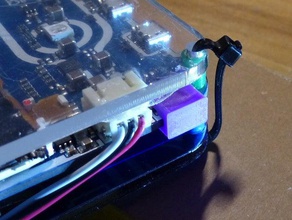 rad1o rozet tahrik anahtarı cccamp15 geçin 3d print model - Mito3D
