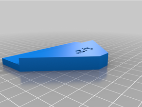 router corner radius jig set 3d print model - Mito3D