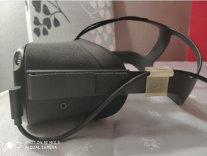 lien de support oculus quête cble 3d print model - Mito3D