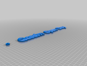 meine angepasste stc-keychain-2 kundengebundene 3d print model - Mito3D