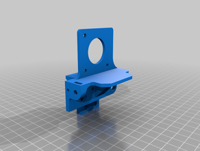 direct extruder anycubic chiron mk8 mk10 part mod 3d print model - Mito3D