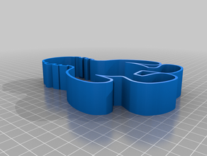 cortador de cookie keinohrhase 3d print model - Mito3D
