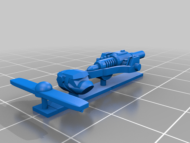 28mm annihilator kit gijoe cobra destro miniatura de quadcopter 3D print model - Mito3D