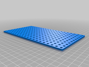 my customized makeblock parametric straight bracket 3d print model - Mito3D