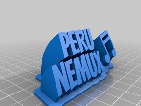 peru print customized 3d print model - Mito3D