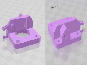 cr10 extruder mod cable management tpu filament 3d print model - Mito3D