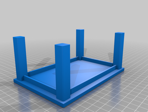 desk table bench 3d print model - Mito3D
