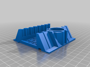 defence lines weapon emplacement 40k wall miniature 28mm scenery wargame terrain wargaming warhammer40k warhammer 3d print model - Mito3D