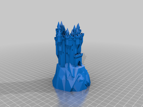 il mio personalizzato grand castle generatore su misura 3d print model - Mito3D