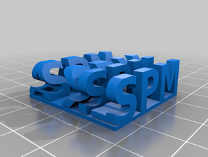 spm lk özelleştirilmiş 3d print model - Mito3D