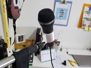 destek Genius mikrofon usb 3d print model - Mito3D