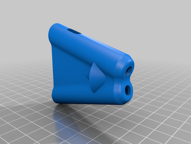 kweld no screw electrode holder 3D print model - Mito3D