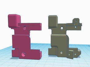 up plus extruder mod 3d print model - Mito3D