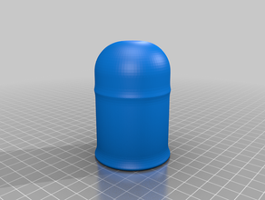 tow ball hitch cover 1 7 8 3d print model - Mito3D