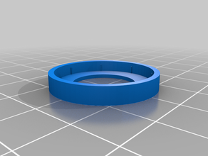 folie profonde miniature de la base anneaux l'anneau 3d print model - Mito3D