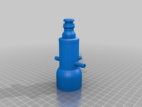 Pumpe-gardena-adapter kegwash 3d print model - Mito3D