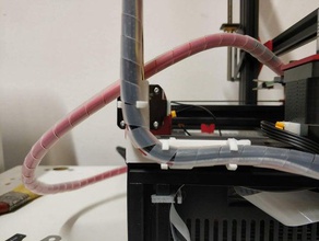 alfawise u30 - supporto cablaggio apoyo el cableado 3d print model - Mito3D