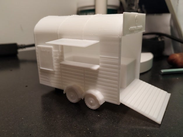 horsebox food truck 3D print model - Mito3D