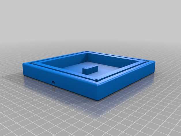lithophane light cube box 3D print model - Mito3D
