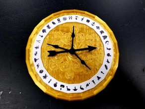 alethiometer golden compass matériaux foncés diseuse de bonne aventure la littérature philip pullman 3d print model - Mito3D