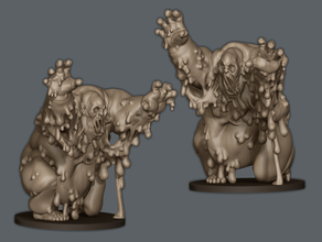 lemure boardgame dnd dungeons dragons canavar rol yapma rpg masa üstü 3d print model - Mito3D