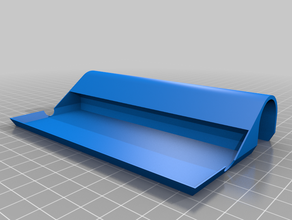 my customized parametric power strip tray 3d print model - Mito3D