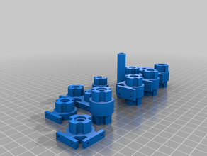 18650 battery pack separator 3d print model - Mito3D