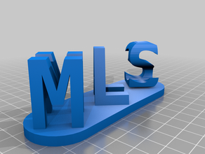 mls customized 3d print model - Mito3D