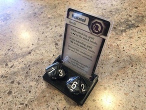 d10 life condition counter remix assault card descent 2nd edition game imperial token 3d print model - Mito3D