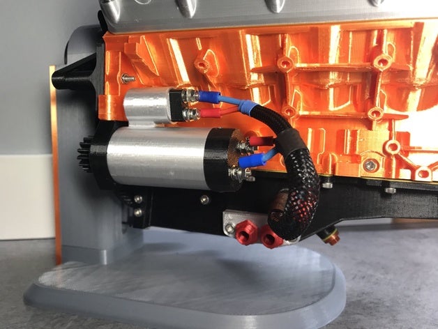 5 15starter extension ls3 chevy moteur chevrolet 3D print model - Mito3D