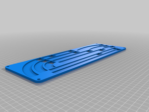 x-wing 20 template tray 3d print model - Mito3D