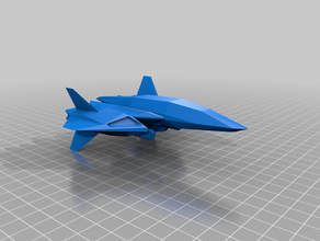 heavy bomber alos craft empire fairy fighter homeworld plasma ship space strike 3d print model - Mito3D