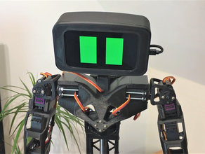 aster robot umanoide arduino di papavero progetto la robotica servo 3d print model - Mito3D