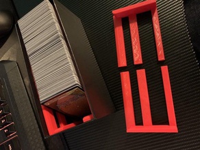 magic gathering box guide card-Inhaber mtg mtg-box spielen Karten 3d print model - Mito3D