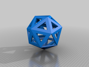 sphericaltetrahedral3v 1 dome geodätische sphere sphärisch Tetraeder 3d print model - Mito3D