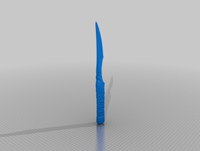 fremen di dune crysknife remix scala 3d print model - Mito3D