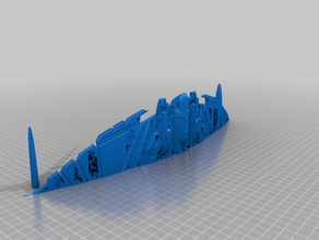 warbird valdore nemesis romulan star trek 3d print model - Mito3D